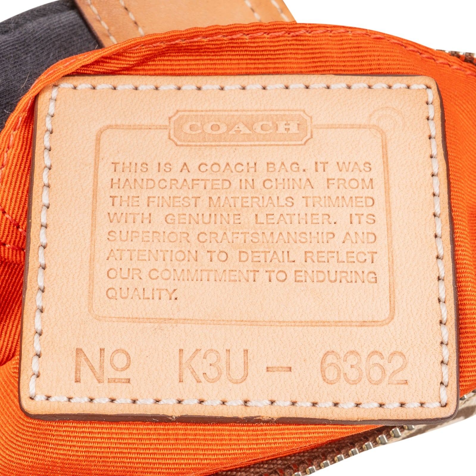 [🔄️B07 / F40] Coach Monogram Signature Canvas Demi Flap Bag Handbag - vintageandkickz