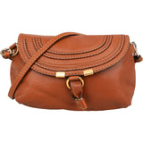 Chloé Grained Leather Mini Marcie Crossbody Bag
