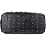 MCM Monogram Visetos Diagonal Studded Liz Shopper Shoulder Bag