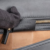 Gucci Black Leather Medium Sylvie Shoulder Bag