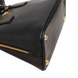 Prada Black Saffiano Leather Small Promenade Handbag