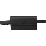 Prada Black Saffiano Leather Belt Crossbody Bag