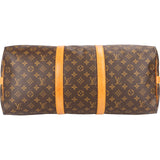 Louis Vuitton Monogram Canvas Keepall 50 Bandoulière Travel Bag
