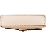 Valentino Garavani Grained Leather Rockstud Flap Crossbody Bag