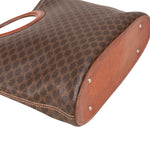 [🔄️B14 / F32] Celine Macadam Canvas Ring Handle Tote Handbag - vintageandkickz