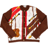 Hermès Cravache Silk Cardigan (FR 42 / DE 40)