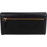 Prada Saffiano Leather Triangle Continental Wallet