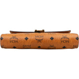 MCM Monogram Visetos Patricia Wallet on Chain Crossbody Bag