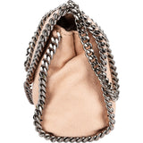 Stella McCartney Shaggy Falabella Fold Over Clutch Crossbody Bag
