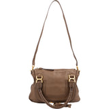 Chloé Grained Leather Marcie Shoulder Bag