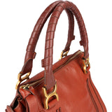 Chloé Grained Calfskin Marcie Satchel Handbag
