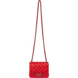 Chanel Quilted Lambskin Mini Rectangular Single Flap Crossbody Bag