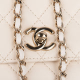 Chanel Quilted Leather Coco Rainbow Top Handle Flap Handbag