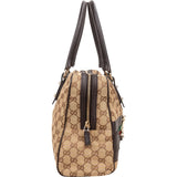 Gucci Monogram GG Canvas Horsebit Handbag