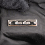 Miu Miu Quilted Patent Leather Mini Pouch Handbag