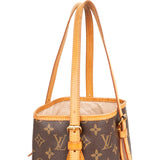 Louis Vuitton Monogram Canvas Bucket PM Shoulder Bag