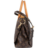 Louis Vuitton Monogram Canvas Pallas MM Handbag - vintageandkickz