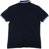 Prada Classic Navy Emblem Polo Shirt (M)