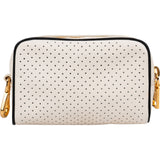 Prada Perforated Saffiano Leather Mini Pouch