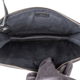 Fendi Black Leather Rainbow Studded Crossbody Bag