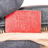 Gucci Quilted Leather Bicolor GG Marmont Round Crossbody Bag