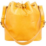 Louis Vuitton Yellow Epi Leather Sac Noé Petit Shoulder Bag