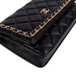 Chanel Limited Quilted Lambskin Wallet On Chain Crossbody Bag - vintageandkickz
