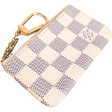 Louis Vuitton Monogram Damier Azur Canvas Key Pouch