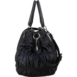 Prada Quiilted Nappa Leather Gaufre Satchel Handbag