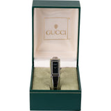 Gucci Silver Tone 1500L Horsebit Bangle Woman Watch