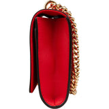 Louis Vuitton Rouge Leather Louise MM Crossbody Bag