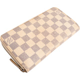 Louis Vuitton Monogram Damier Azur Canvas Zippy Wallet