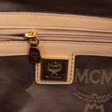 MCM Monogram Visetos Milla Drawstring Tote Handbag
