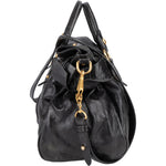 Miu Miu Vitello Lux Leather City Handbag - vintageandkickz