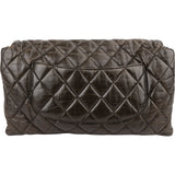 Chanel Quilted Lambskin Palladium Single Flap Crossbody Bag
