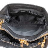 Miu Miu Vitello Daino Leather Two-Way Shopping Tote Shoulder Bag