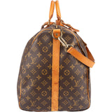 Louis Vuitton Monogram Canvas Keepall 60 Bandoulière Travel Bag