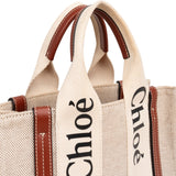 Chloé Canvas Small Woody Tote Handbag