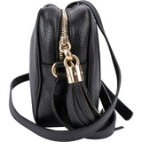 Gucci Black Leather Soho Disco Crossbody Bag