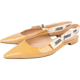 Christian Dior Patent J'Adior Slingback Flats (37)