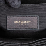Saint Laurent Quilted Chevron Leather Clutch - vintageandkickz
