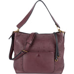 [🔄️B24 / F05] MCM Monogram Visetos Leather Milla Hobo Shoulder Bag - vintageandkickz