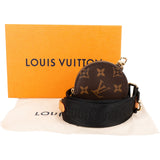 Louis Vuitton Crossbody Strap with Monogram Canvas Coin Wallet (Multi Pochette Accessoire)