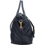 Prada Tessuto Saffiano Leather Tote Handbag