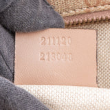 Gucci Monogram GG Supreme Canvas Tote Shoulder Bag