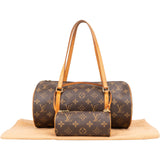Louis Vuitton Monogram Canvas Papillon Set Shoulder Bag