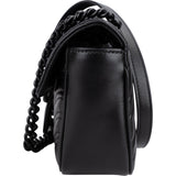 Gucci Matelassé Leather GG Black Marmont Mini Shoulder Crossbody Bag