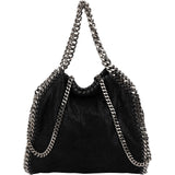 Stella McCartney Shaggy Falabella Fold Over Tote Crossbody Handbag