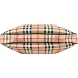 Burberry Nova-Check Monogram Equestrian Knight Shoulder Bag