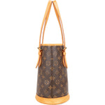 Louis Vuitton Monogram Canvas Bucket PM Shoulder Bag - vintageandkickz